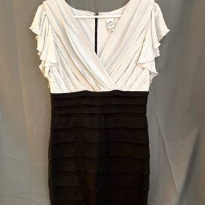 Black and Silver-Gray Dress